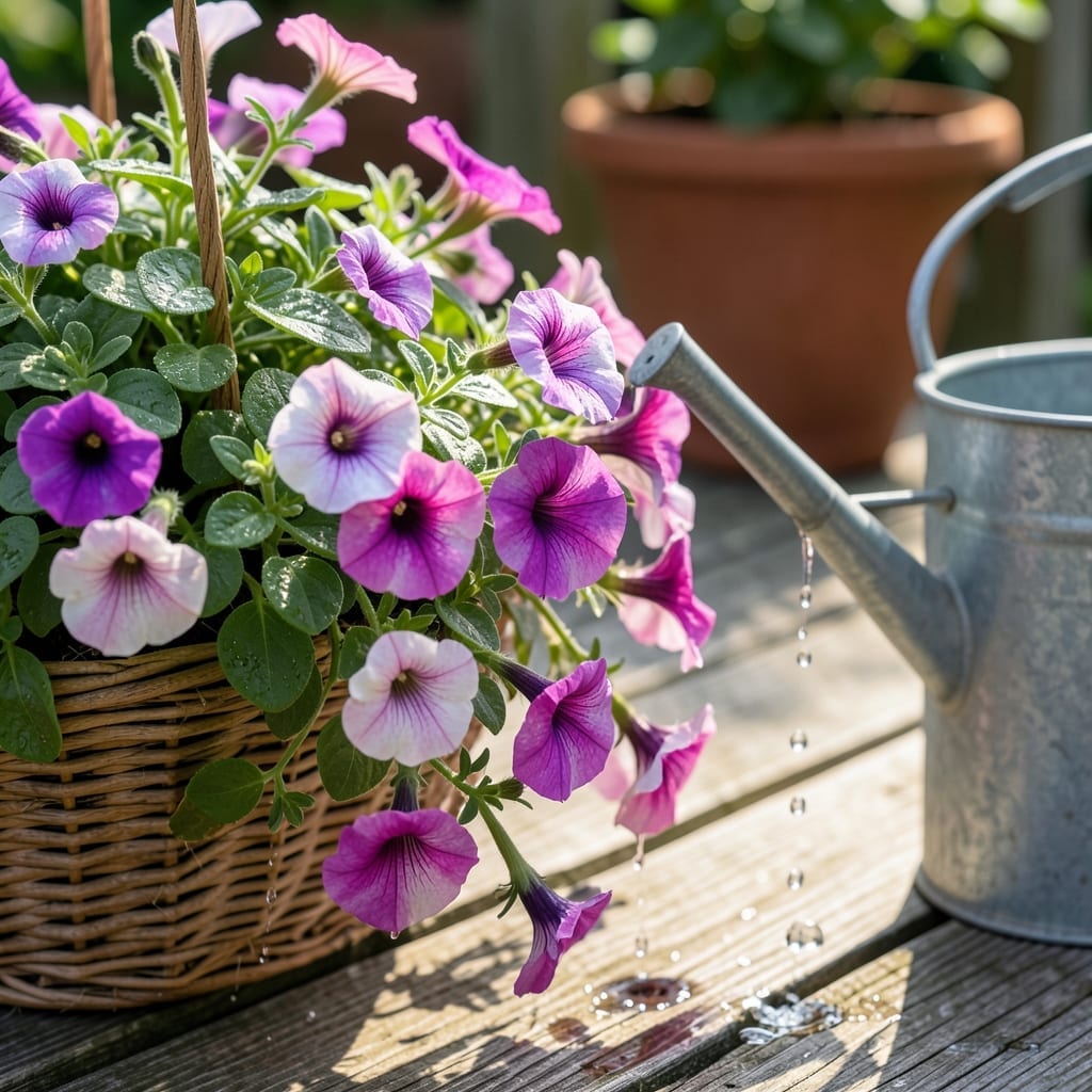 How to Water Hanging Baskets: Daily Tips for Lush Blooms