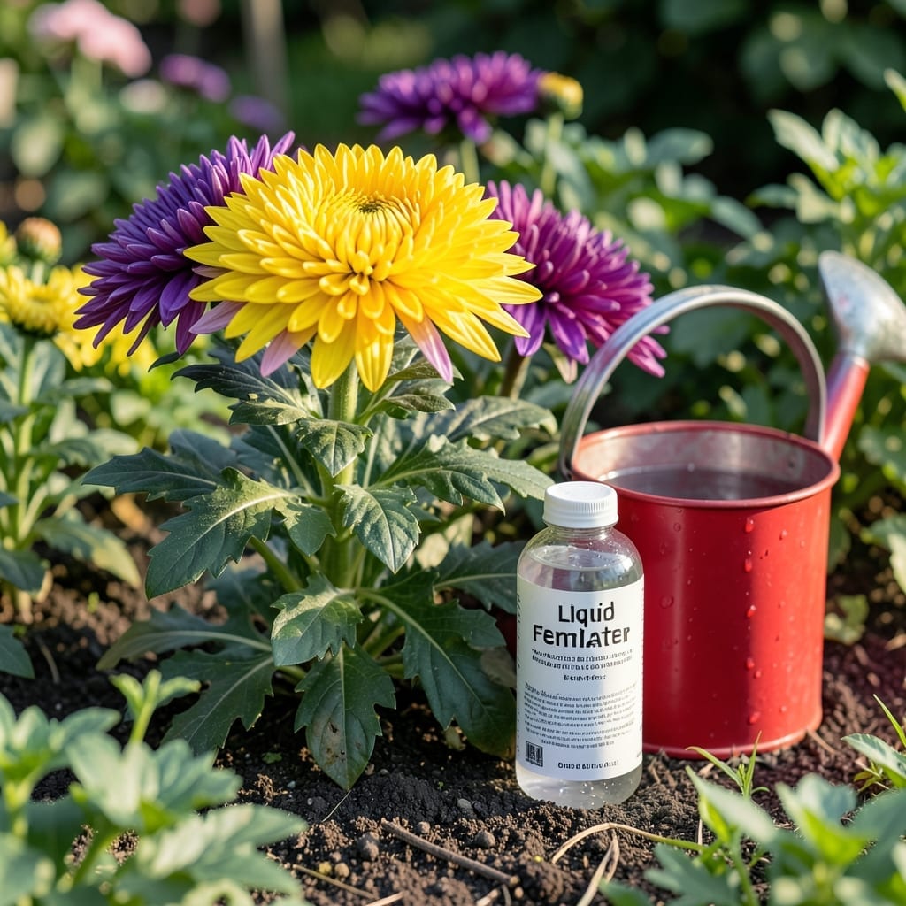 Liquid Fertilizer for Mums: Boost Fall Blooms with Pro Tips