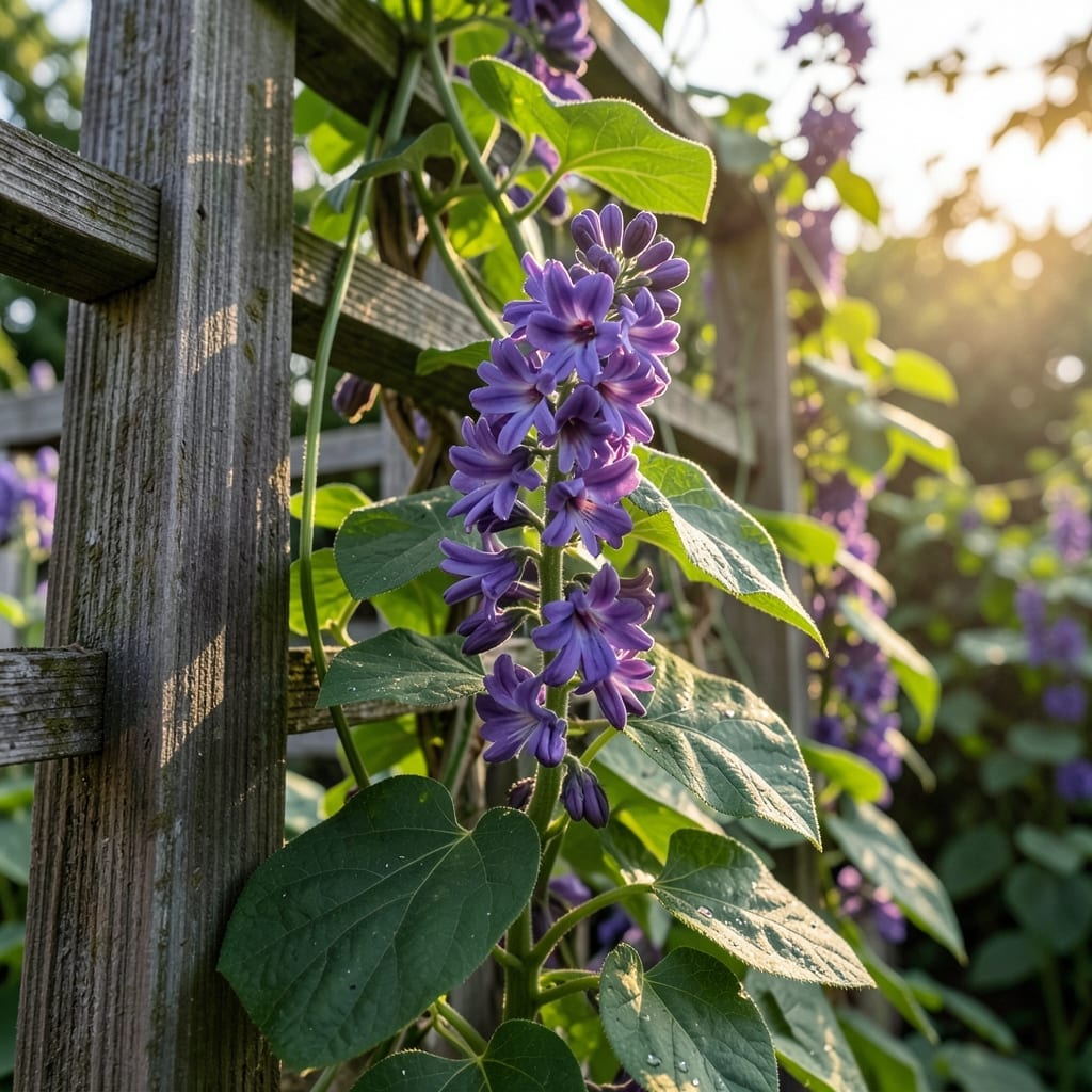 Heirloom Purple Hyacinth Bean