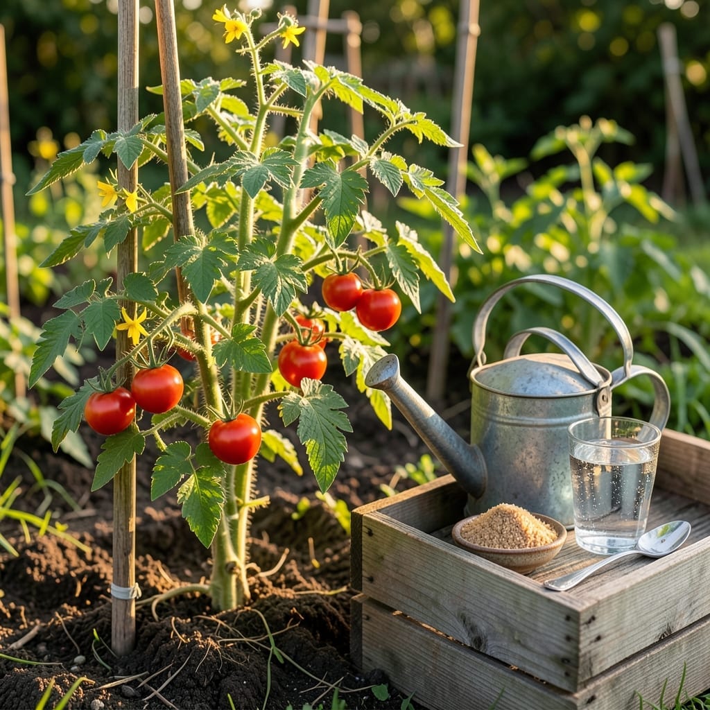 Brown Sugar Water for Tomatoes: Organic Treatment for Healthy Growth Brown Sugar Water for Tomatoes: Organic Treatment for Healthy Growth