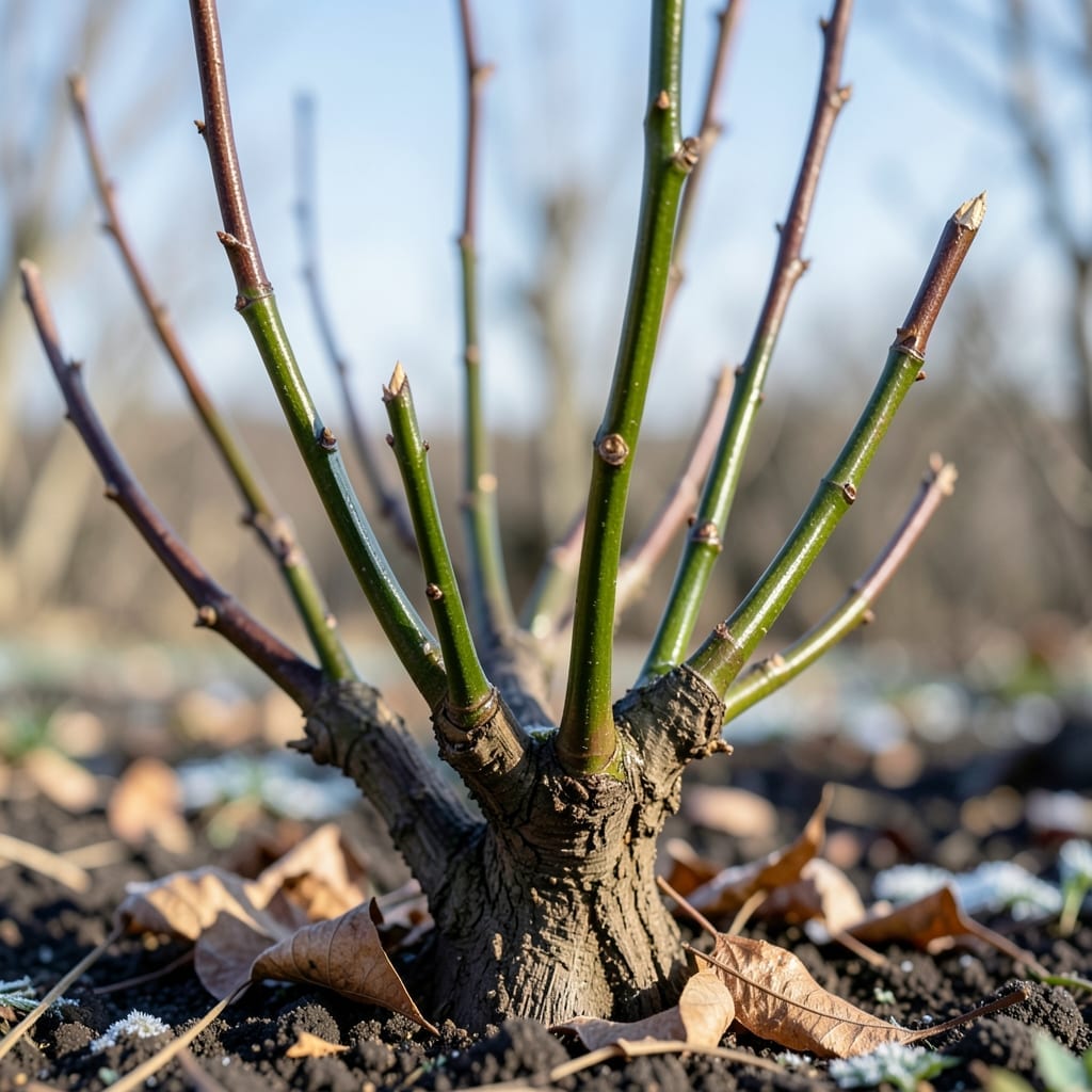 Winter Protection Pruning for Roses