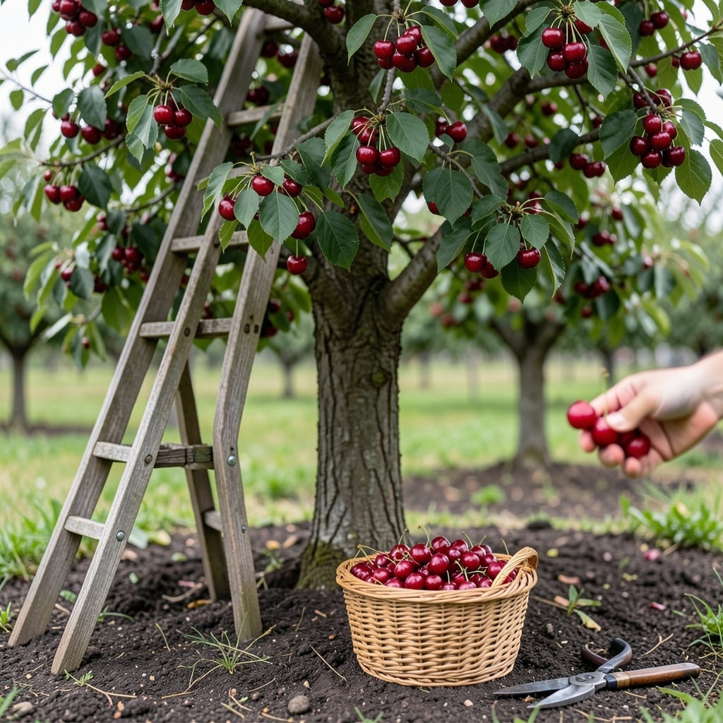 Harvesting Cherry Trees: Visual Cues for Sweetest Picks