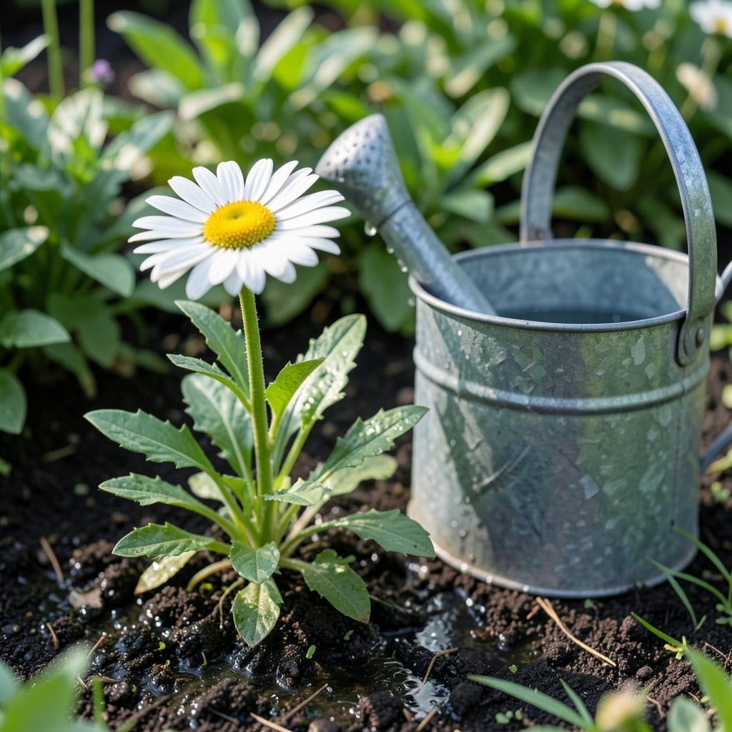 How Much Water Do Daisies Need: Weekly Watering Guide for Healthy Blooms