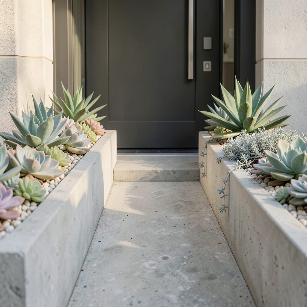 Succulent Stone Troughs