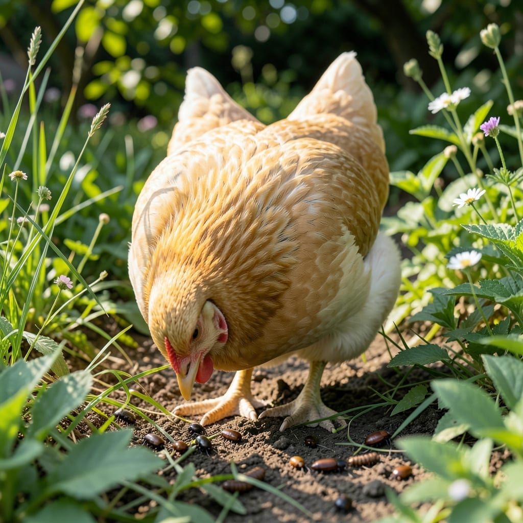 Orpington Chickens for Gentle Pest Control
