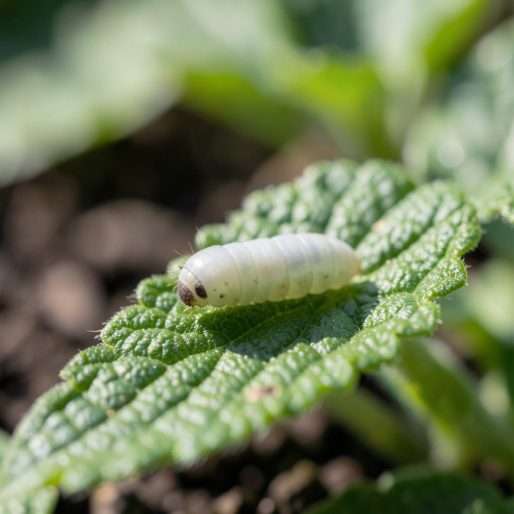 Flower Fly Larvae: Natural Pest Control for Thriving Gardens