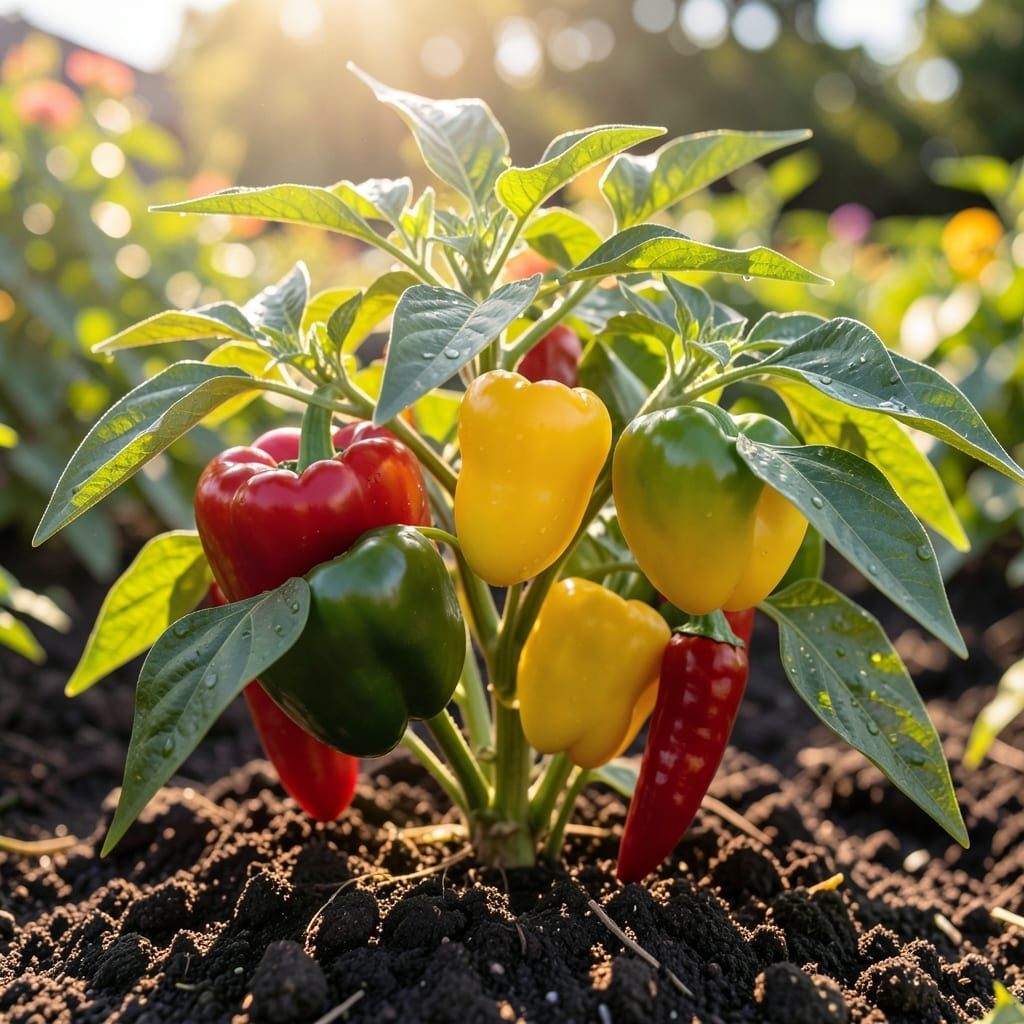 Peppers Thrive in Heat