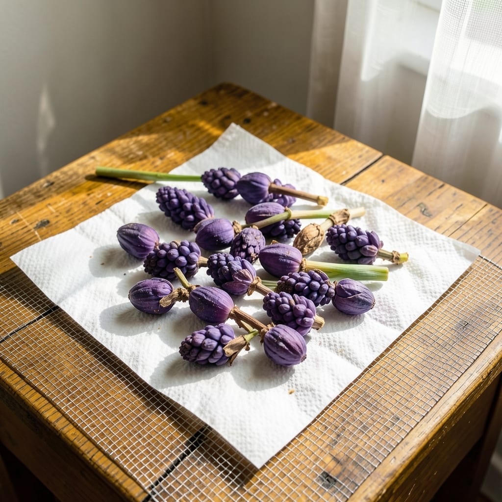 Drying Seed Pods Properly