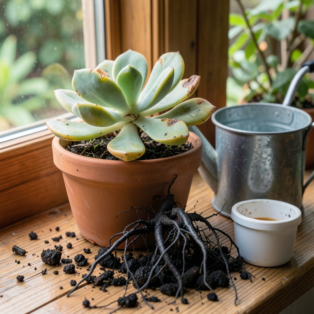 Root Rot Overwatered Succulent: Step-by-Step Revival and Prevention Guide