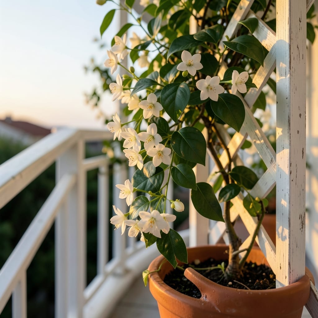 Fragrant Jasmine in Pots