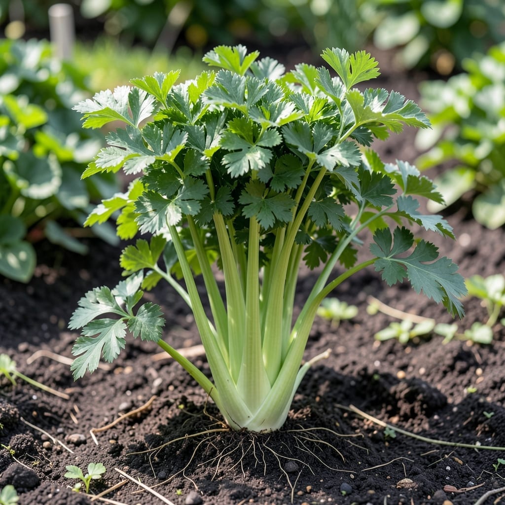 How Many Celery Plants Per Square Foot: Maximize Your Garden Space