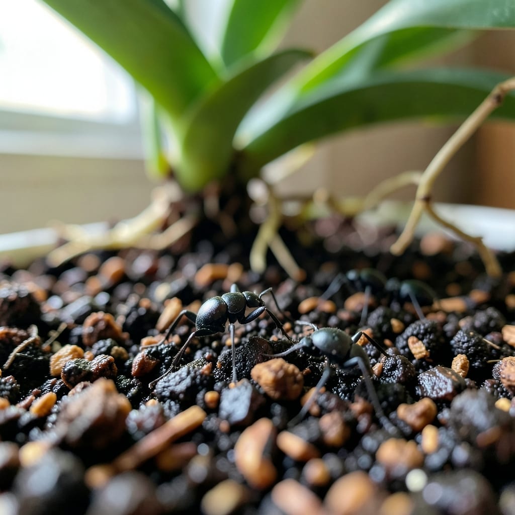 Tiny Black Bugs In Orchid Soil: Identification And Safe Removal Methods Tiny Black Bugs In Orchid Soil: Identification And Safe Removal Methods