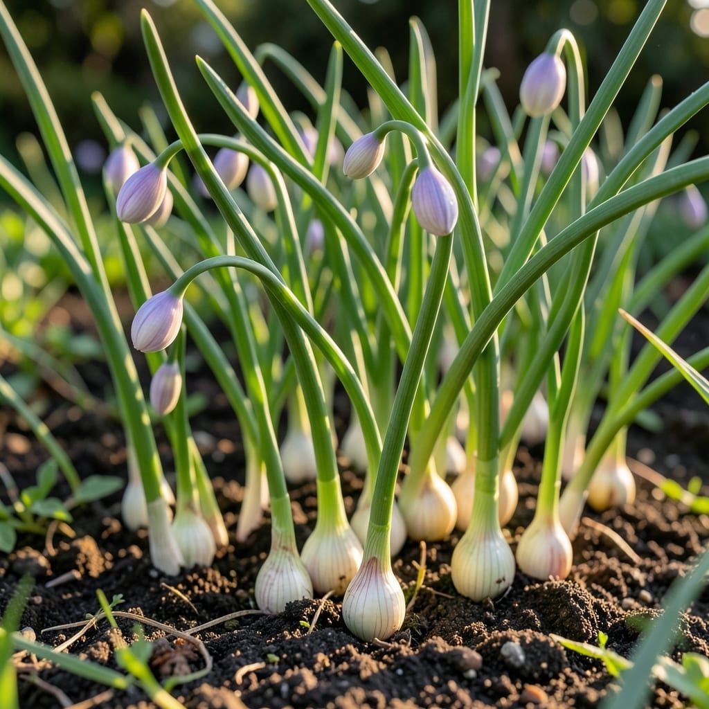 Egyptian Walking Onions for Continuous Greens