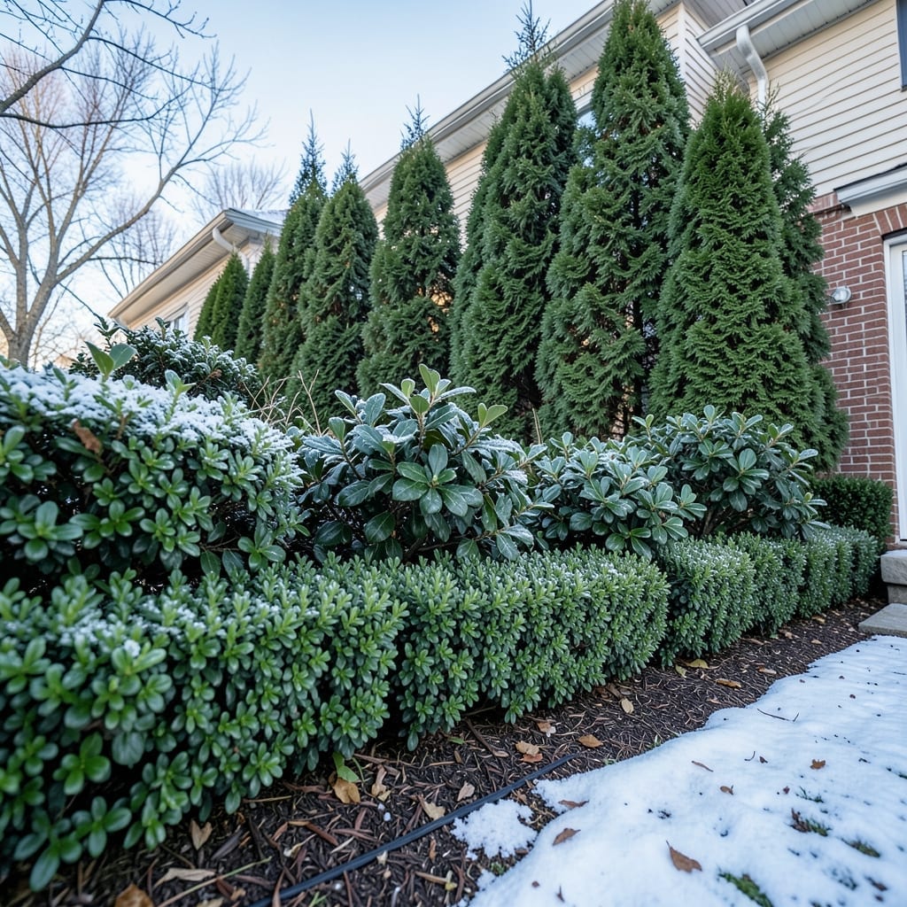 Evergreen Foundation Plantings