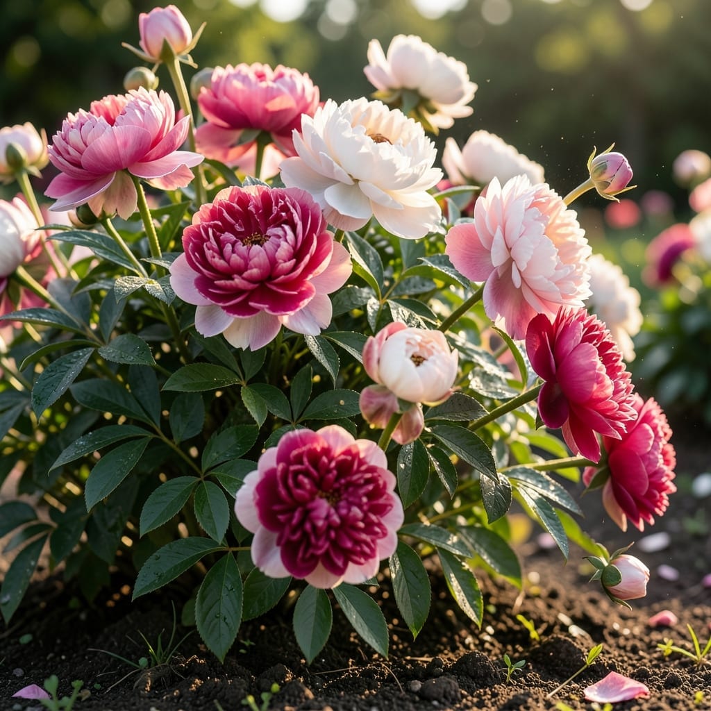 Peony Bushes for Spring