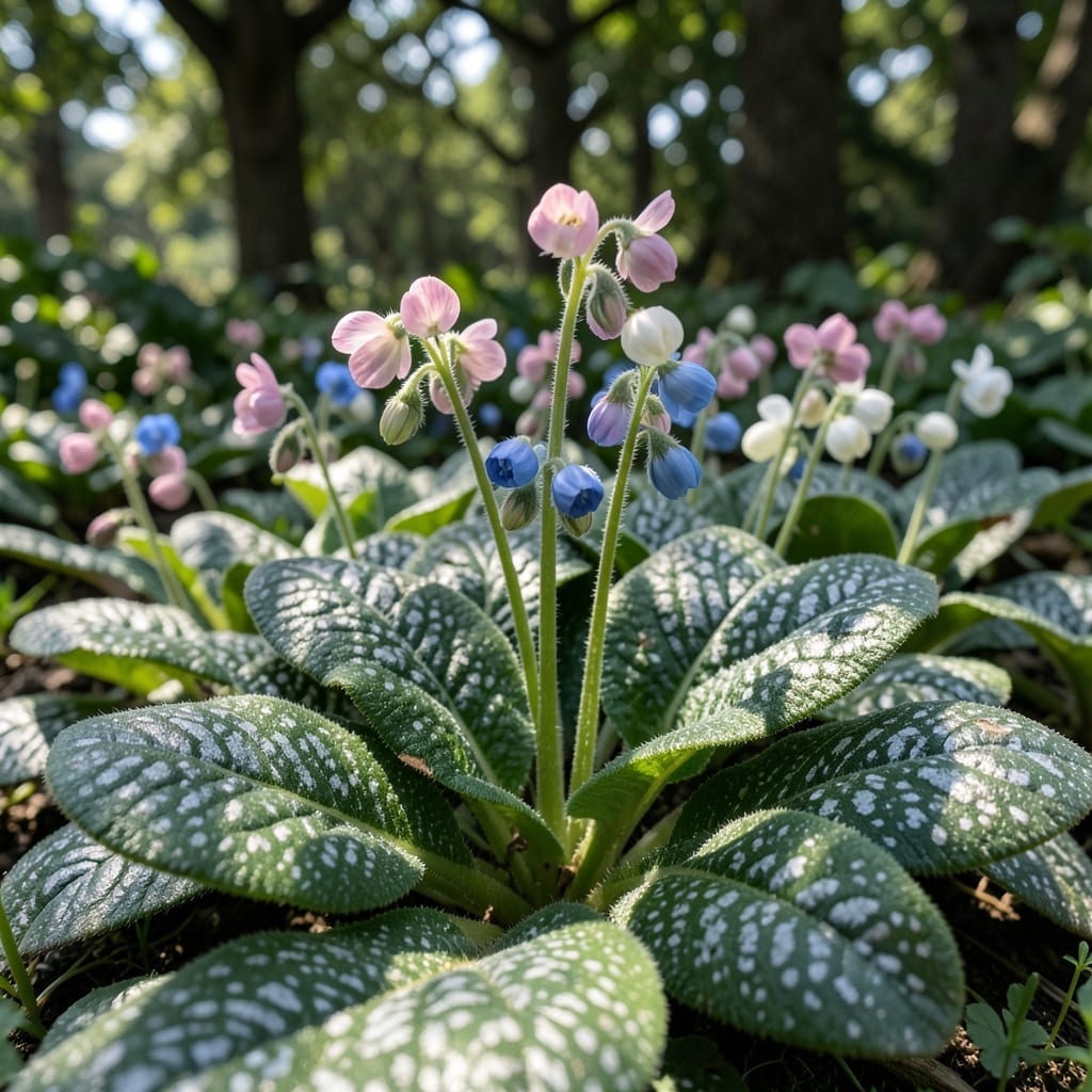 Lungwort for Unique Spotted Leaves