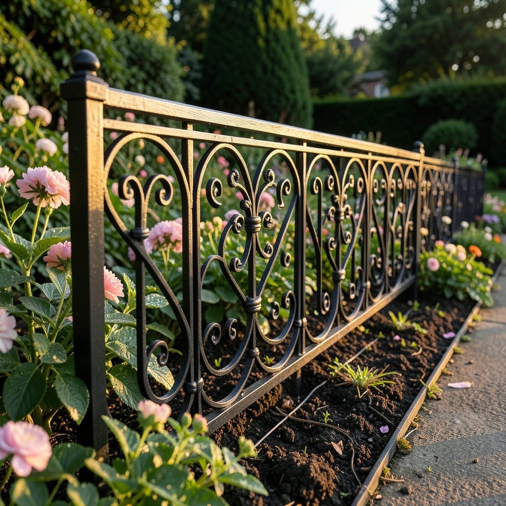 Wrought Iron Ornamental Fence