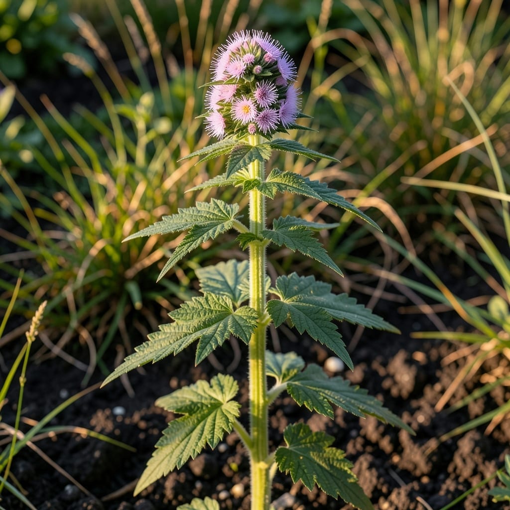 Purple Fluffy Flower Weed: Identification and Organic Removal Guide