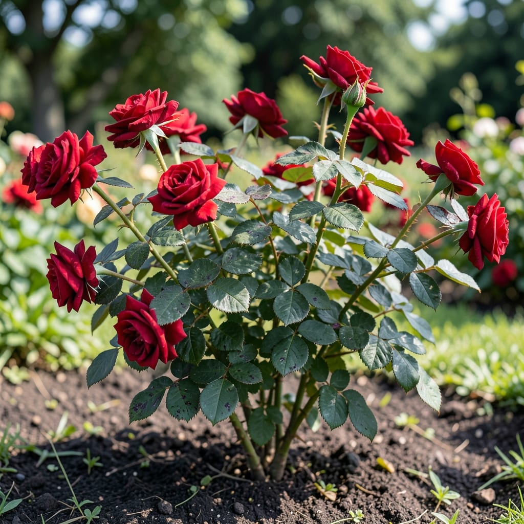 Roses With Spots: Visual Guide to Early Detection and Treatment