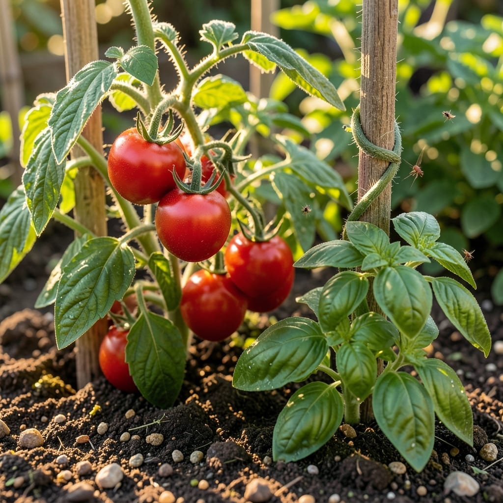 Tomatoes and Basil Pairing