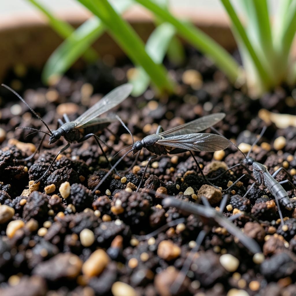 Fungus Gnats in Potting Soil: Identification and Effective Removal Methods Fungus Gnats in Potting Soil: Identification and Effective Removal Methods