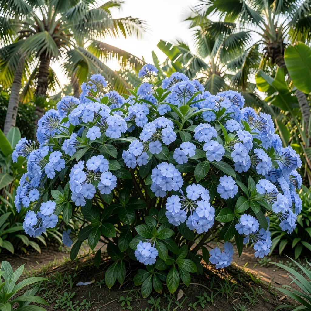 Plumbago Auriculata Blue