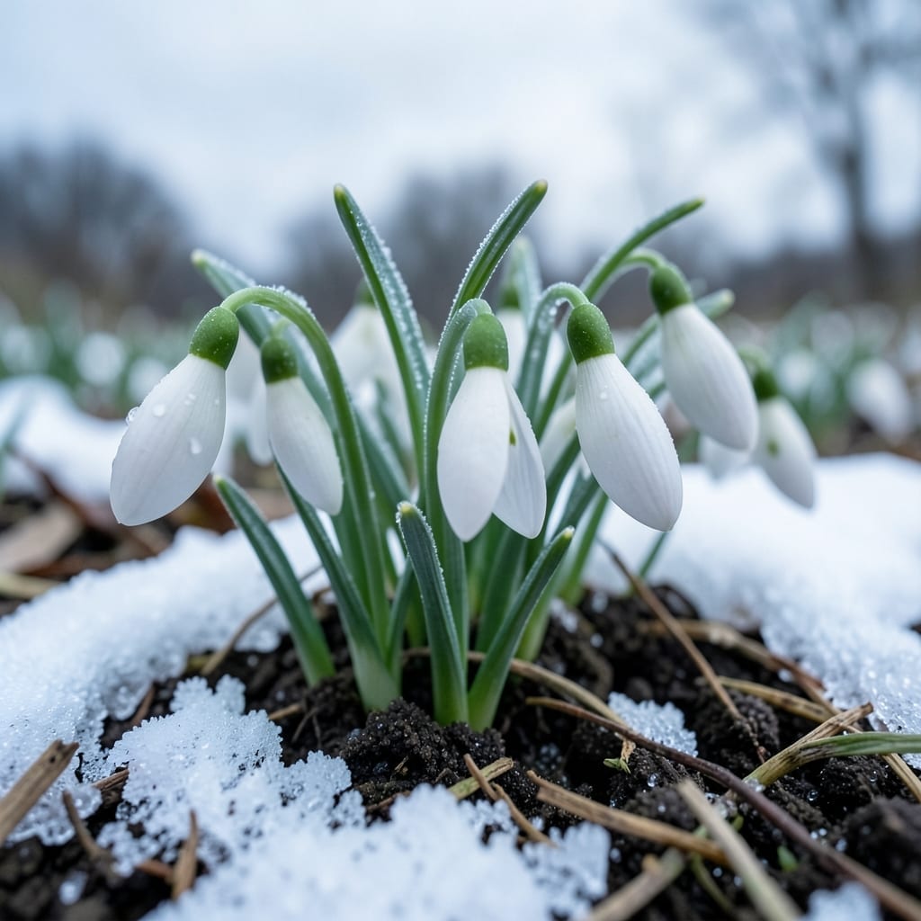 Snowdrop Flowers