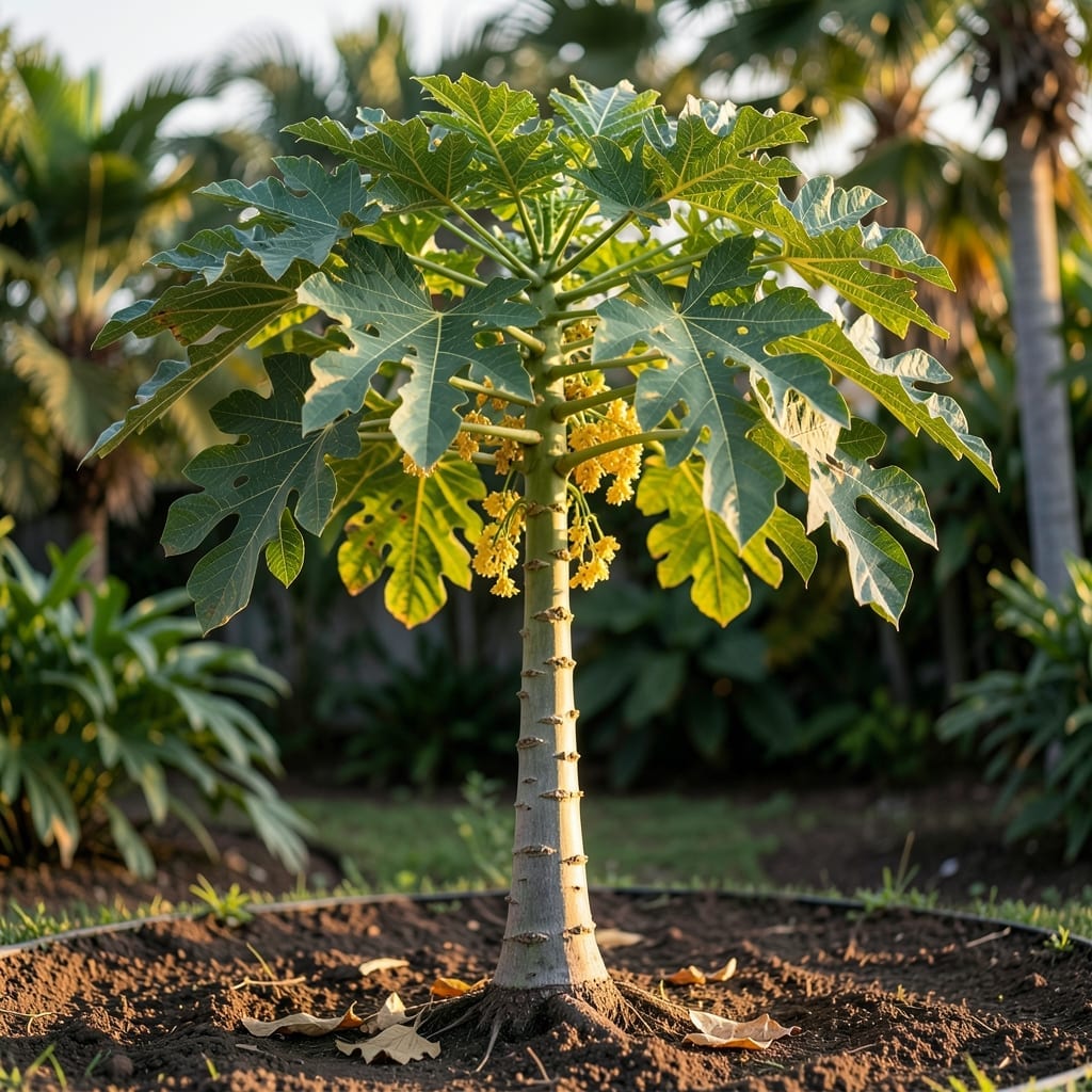 How Tall Does a Papaya Tree Get: Growth Expectations by Variety How Tall Does a Papaya Tree Get: Growth Expectations by Variety