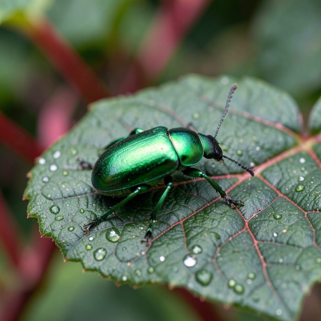 Beetle on Flowers: Natural Removal for Thriving Blooms