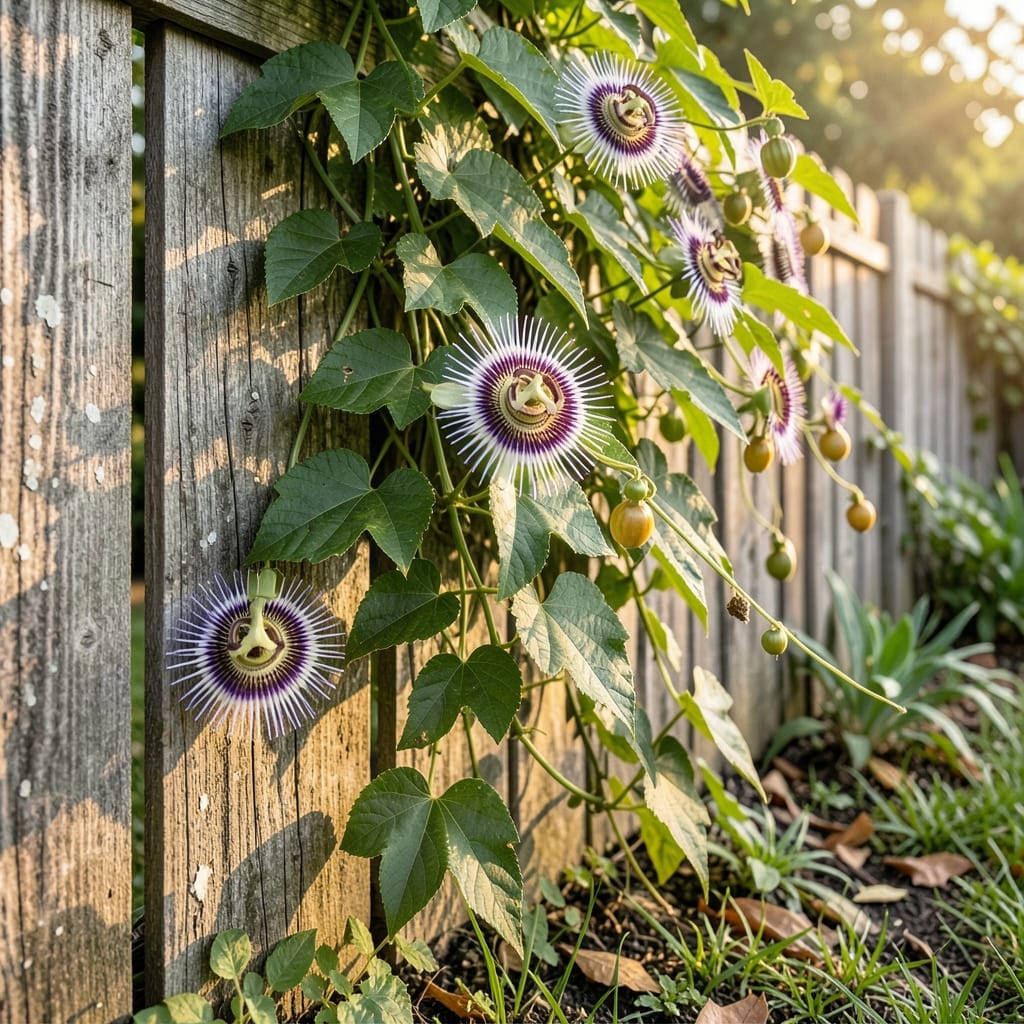 Passionflower for Tropical Exotic Appeal