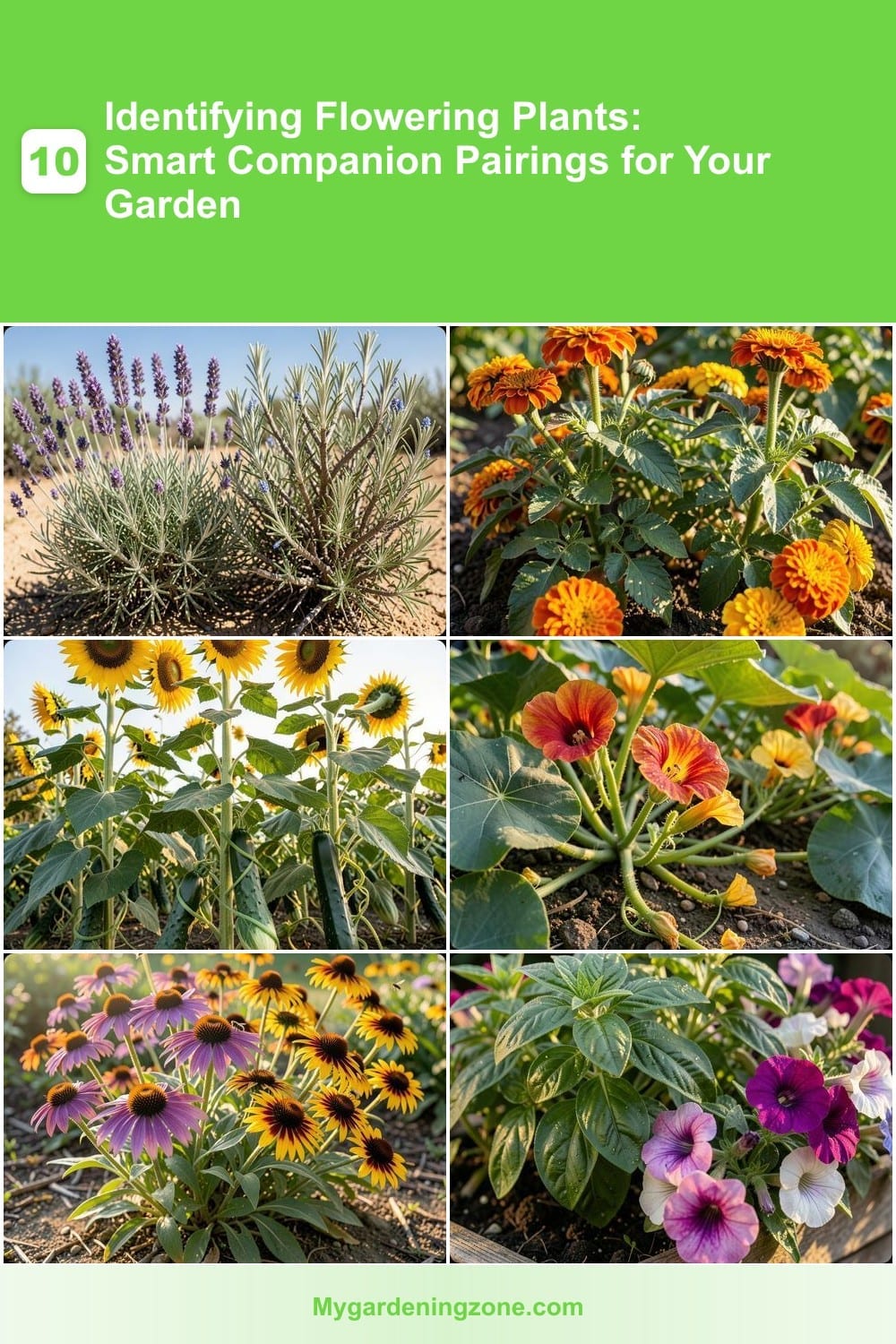 10 Identifying Flowering Plants: Smart Companion Pairings for Your Garden 10 Identifying Flowering Plants: Smart Companion Pairings for Your Garden