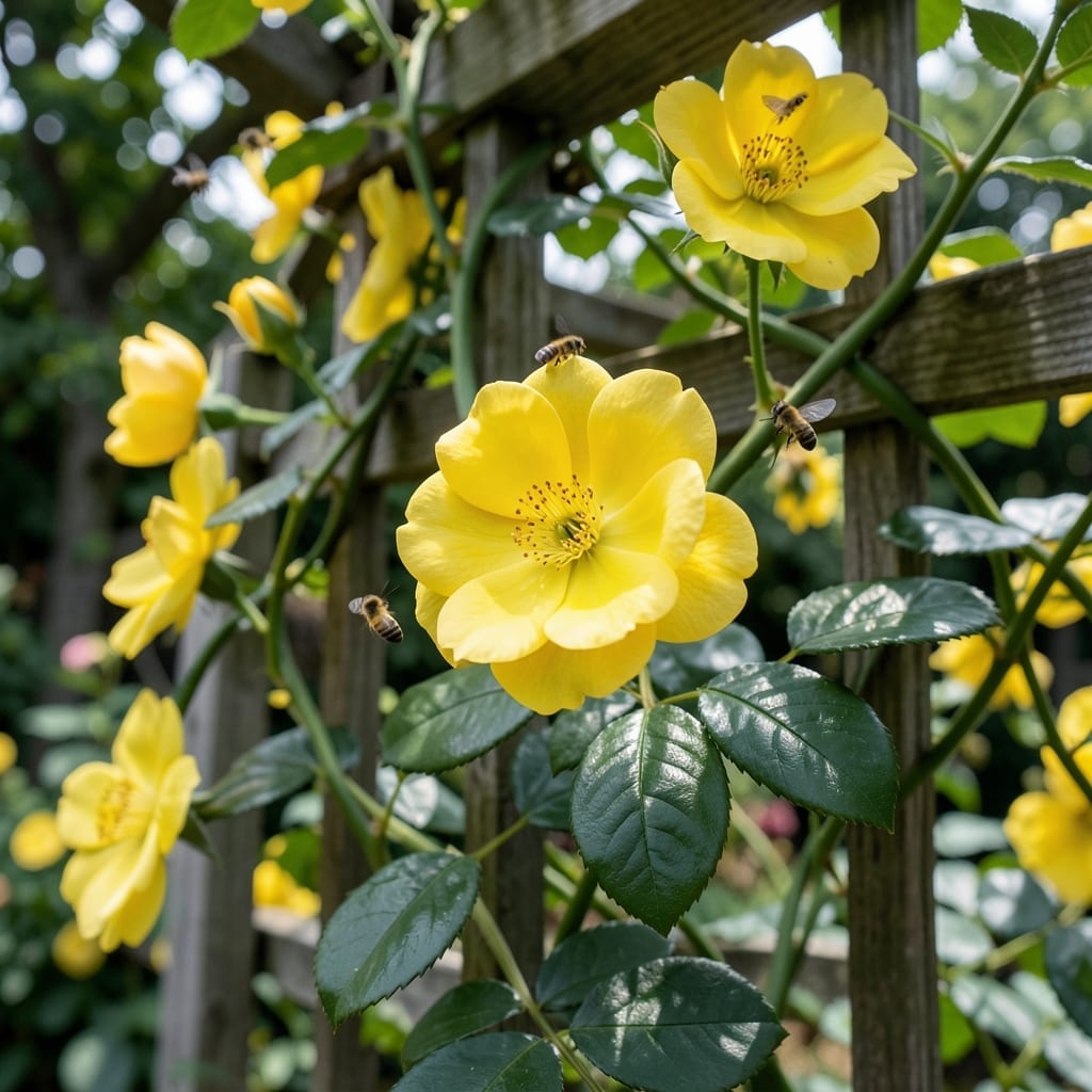 Mermaid Climbing Rose