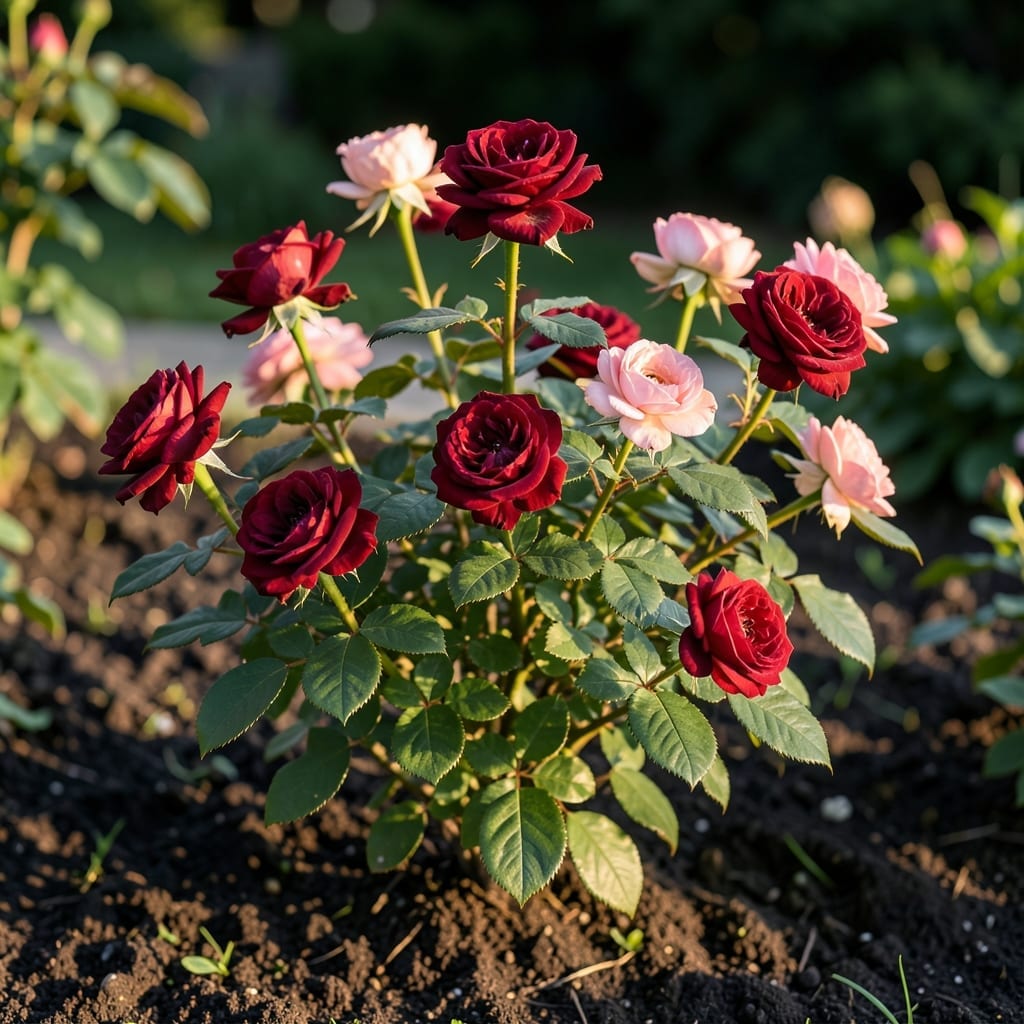 How Much Sun Does A Rose Bush Need: Daily Requirements For Healthy Blooms