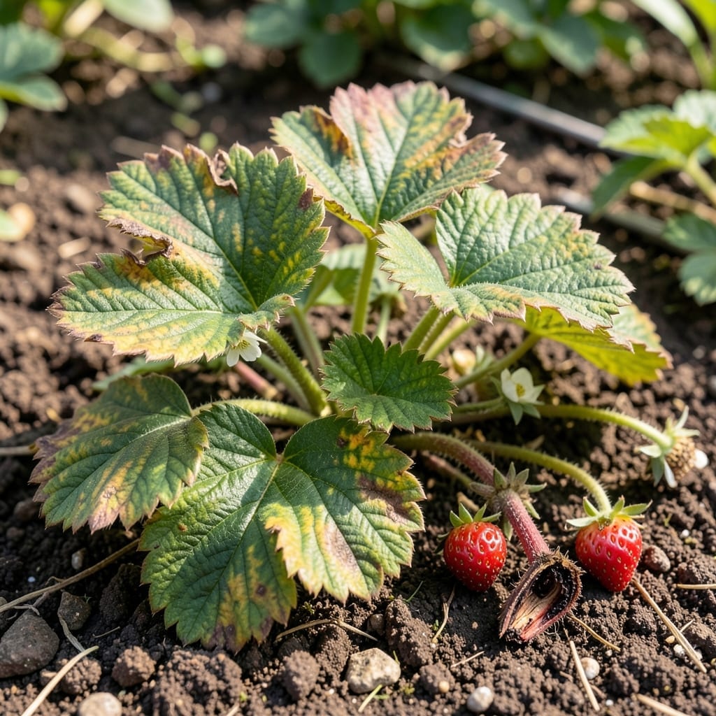 Verticillium Wilt Strawberry: Recognition and Natural Remedies