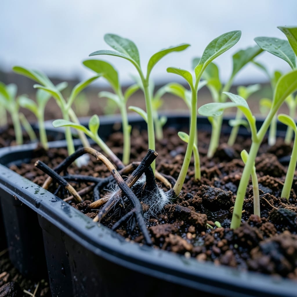 Damping Off Fungus in Seedlings