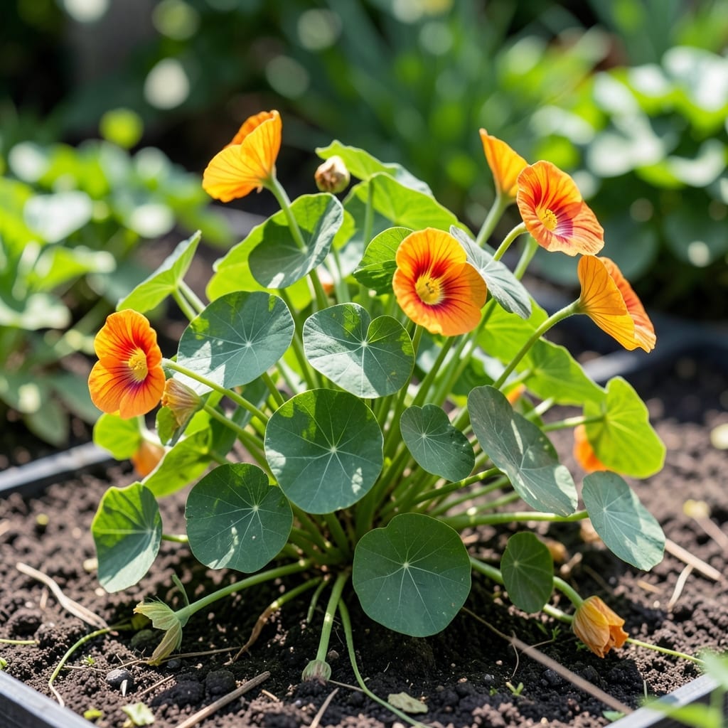 When Do Nasturtium Flowers Bloom: Seasonal Timeline for Gardeners