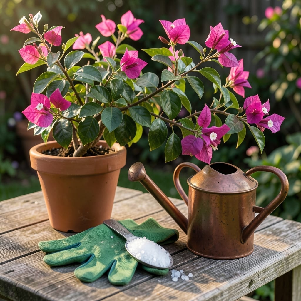 Epsom Salt for Bougainvillea: Boost Blooms with Magnesium Sulfate