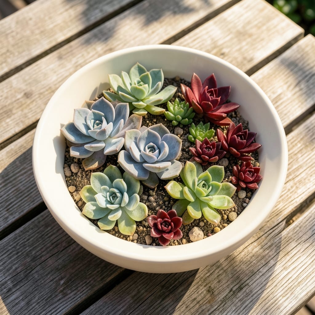 Succulent Bowl Garden