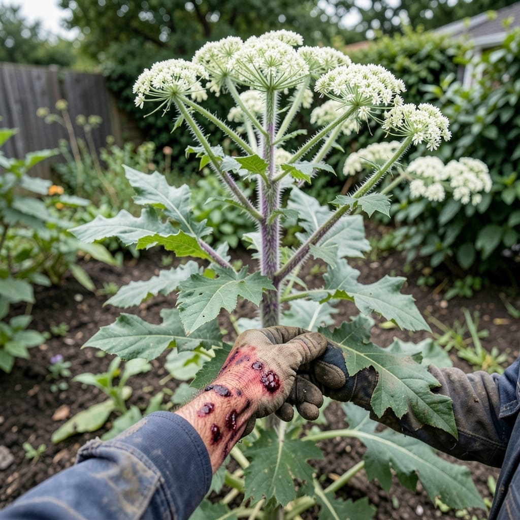Hogweed Plant Burn: Identification and Immediate Treatment Steps Hogweed Plant Burn: Identification and Immediate Treatment Steps