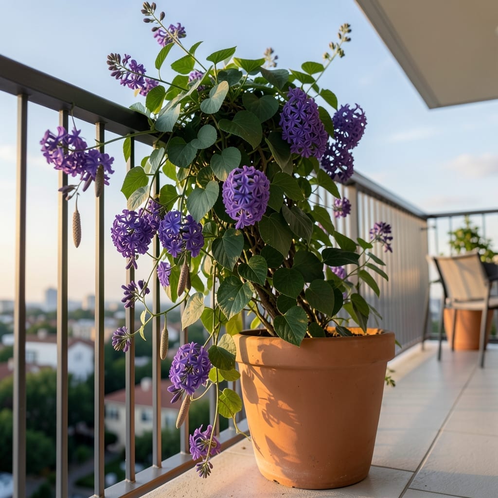 Dwarf Purple Hyacinth Bean