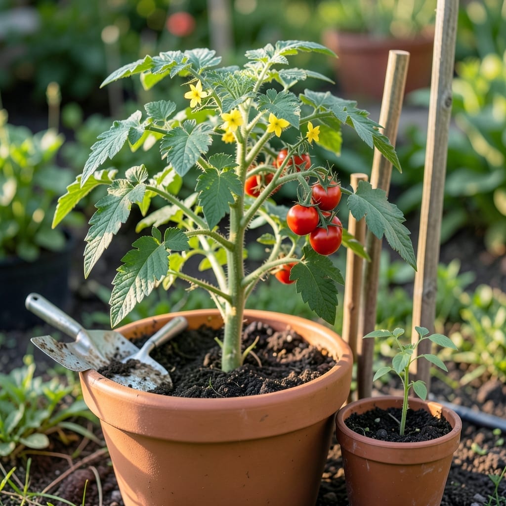 How to Plant a Tomato Plant in a Pot: Step-by-Step for Bigger Harvests