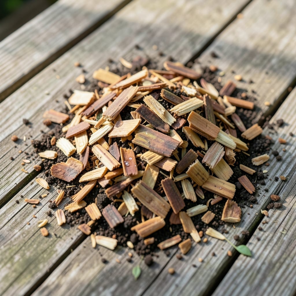 Pine Bark Fines for Organic Structure