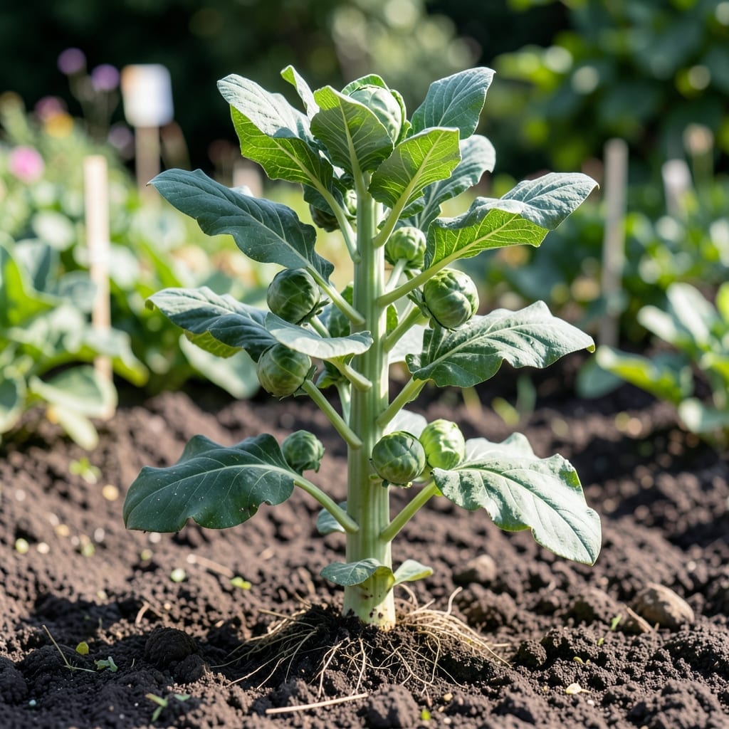 Mature Brussel Sprout Plant: Harvest Timing and Care Tips