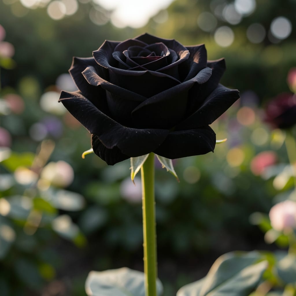 Black Baccara Rose
