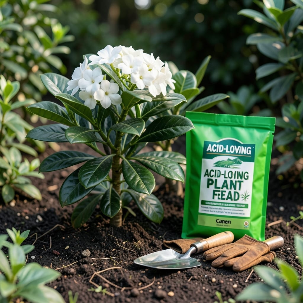 Acid Fertilizer for Gardenias: Blooming Boost for Acid-Loving Plants