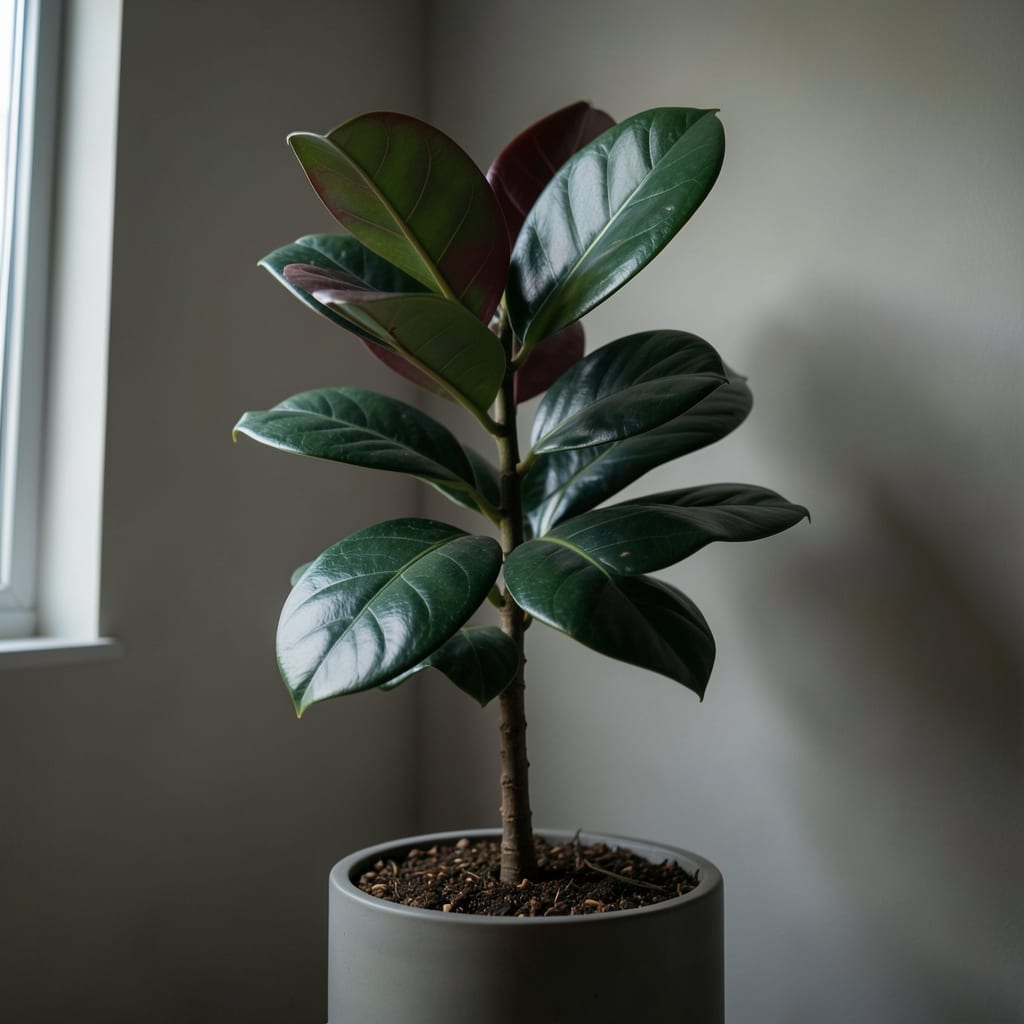 Rubber Plant for Low Light