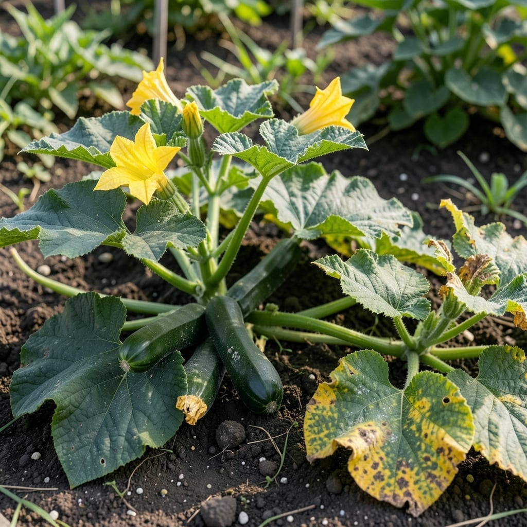 Zucchini Diseases Images: Visual Diagnosis for Healthy Plants