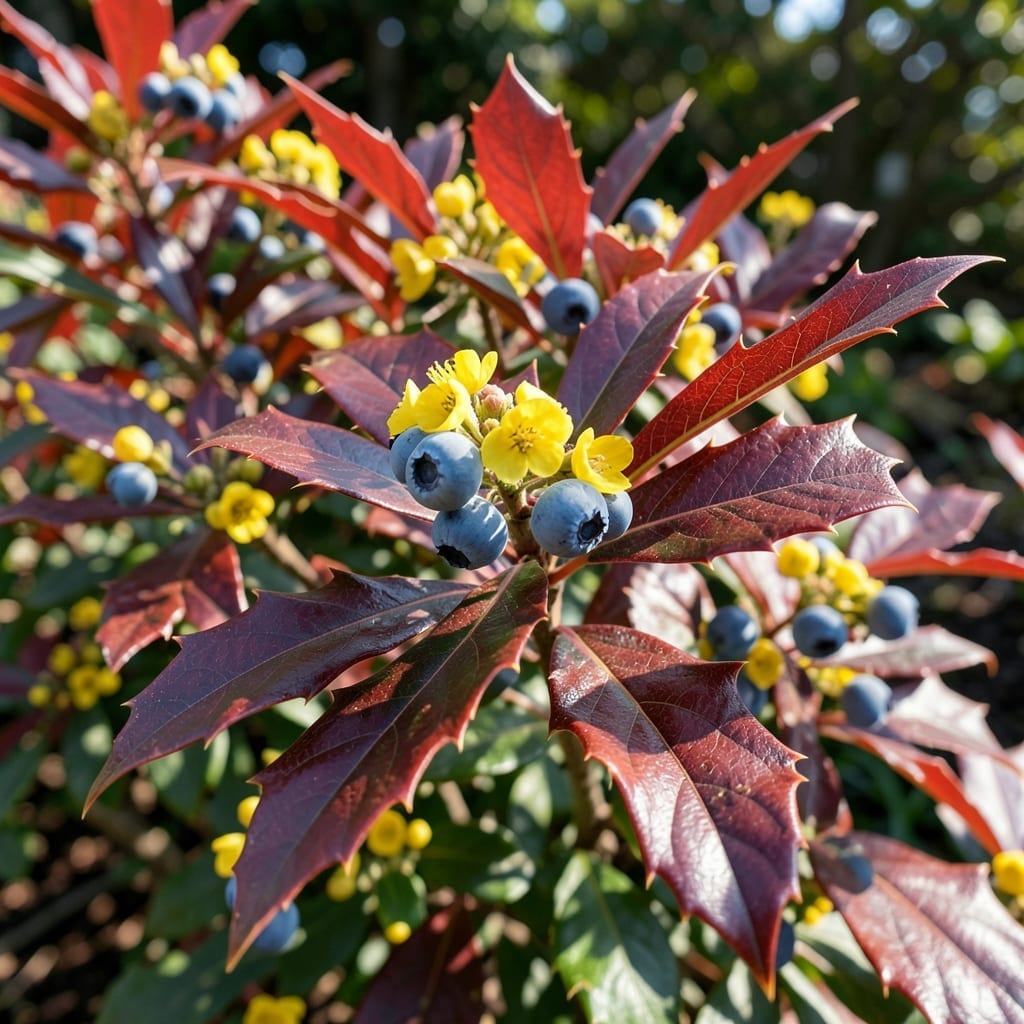 Mahonia Aquifolium Oregon Grape