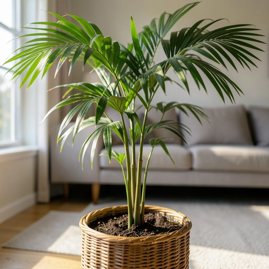 Bamboo Palm for Formaldehyde Removal