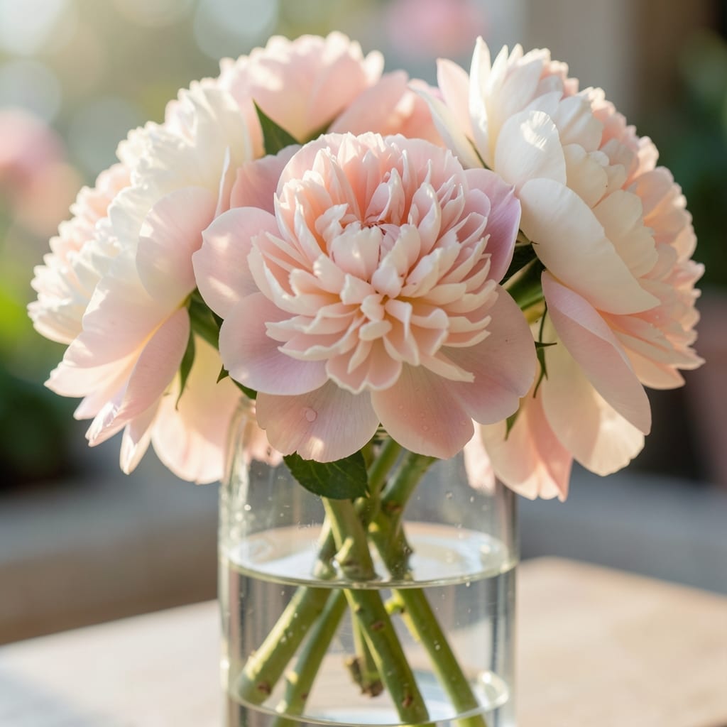 Peony Blooms in Season